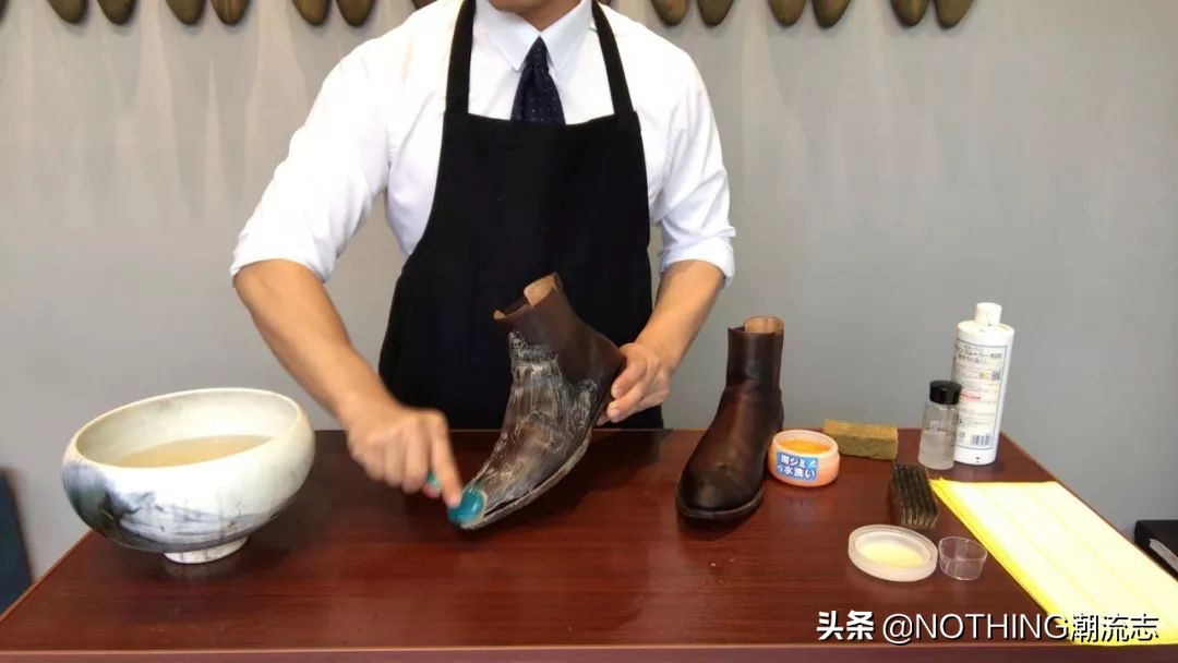 马腾皮靴护理,皮靴护理