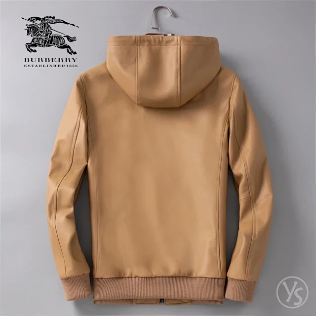 巴宝莉男士皮衣配什么裤子好看,巴宝莉prorsum皮衣