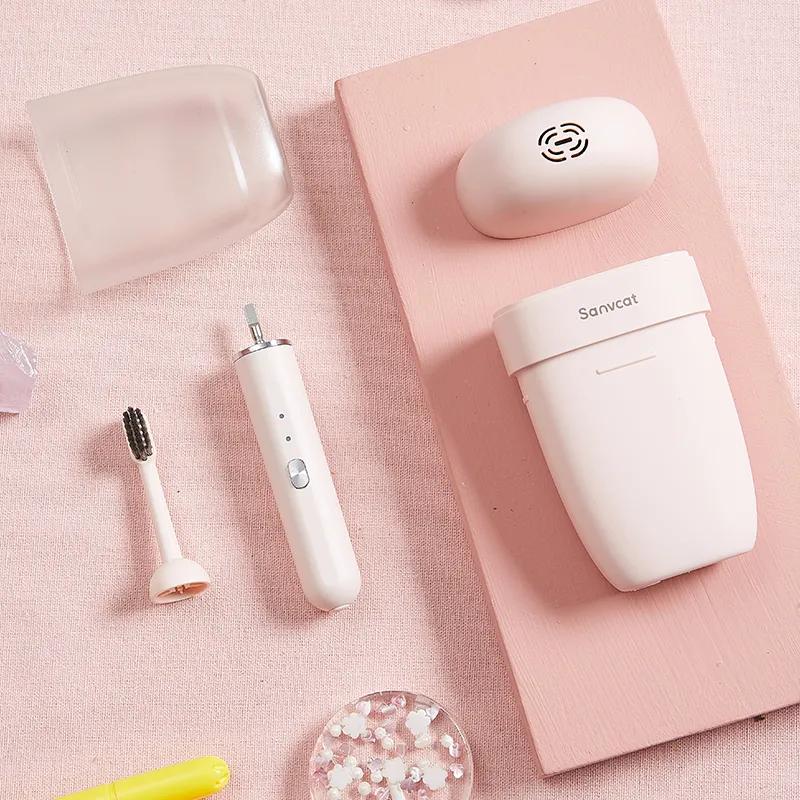 刷牙漱口杯可收纳电动牙刷,智能电动牙刷带收纳盒