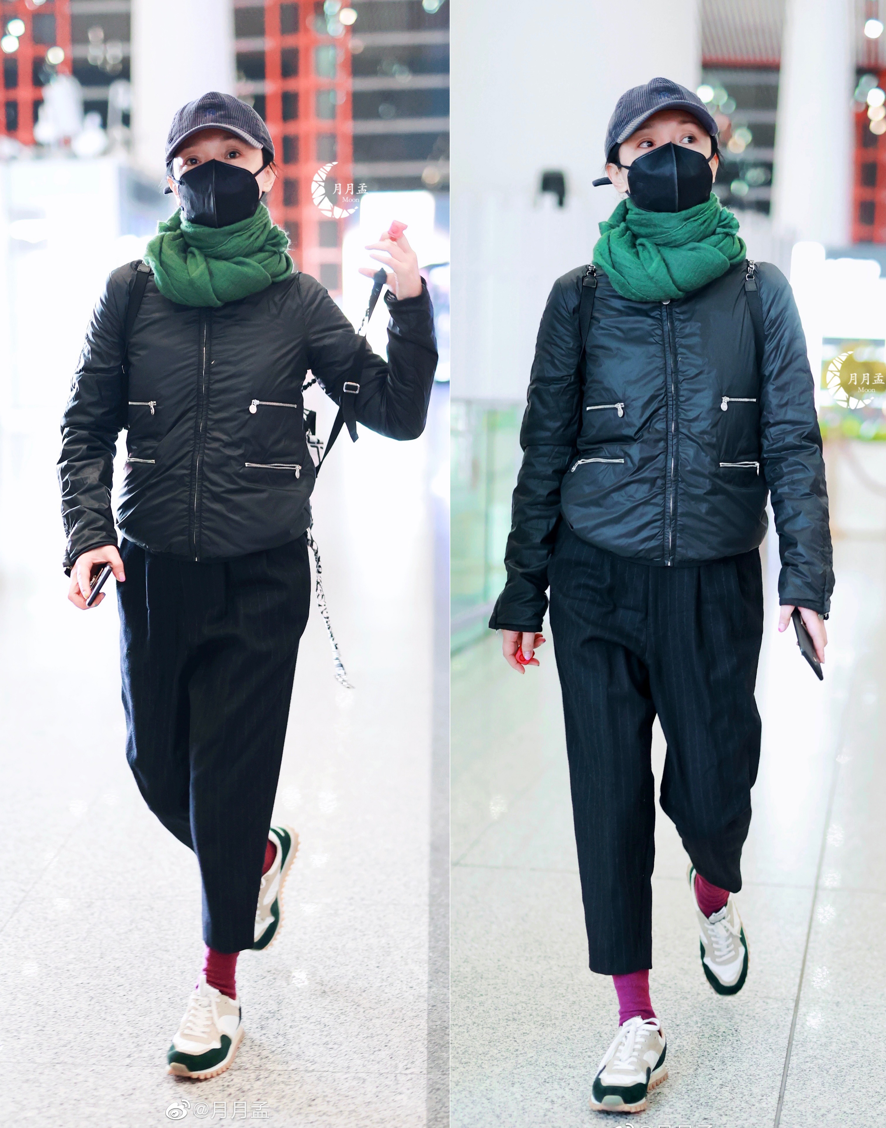 潮酷又显瘦的all black穿搭:刘诗诗景甜优雅,王子文欧阳娜娜酷美