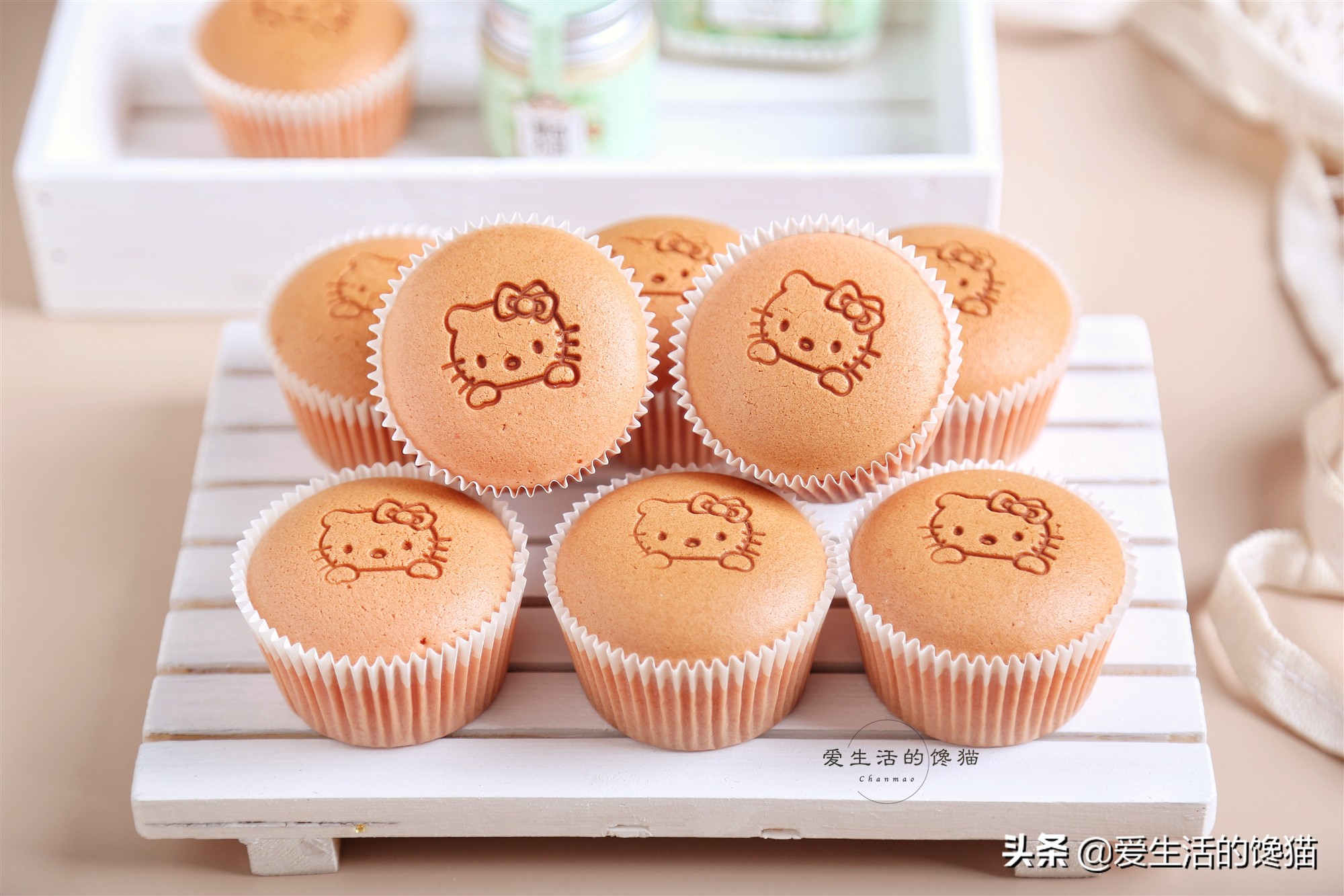 蜂蜜蛋糕完全不腻,蜂蜜纸杯蛋糕怎么做不回缩