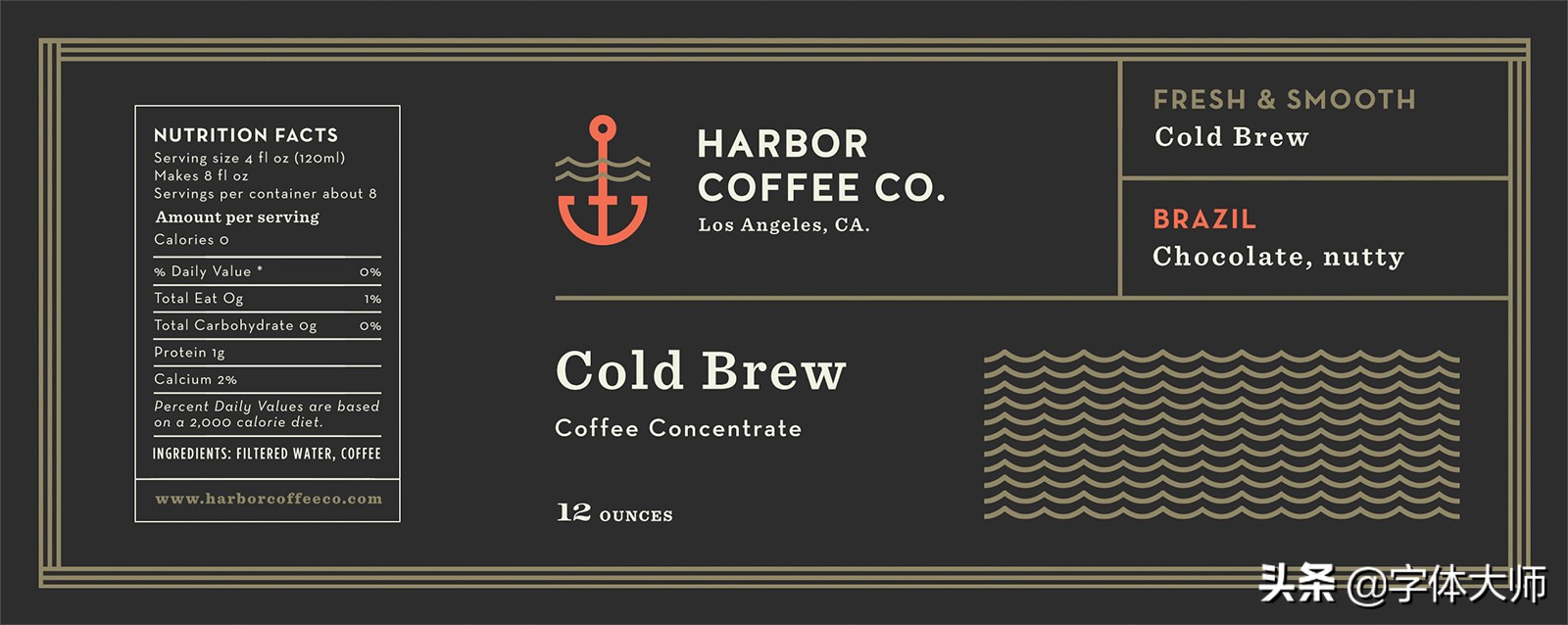 咖啡logo图片大全集,咖啡logo和它们的设计灵感