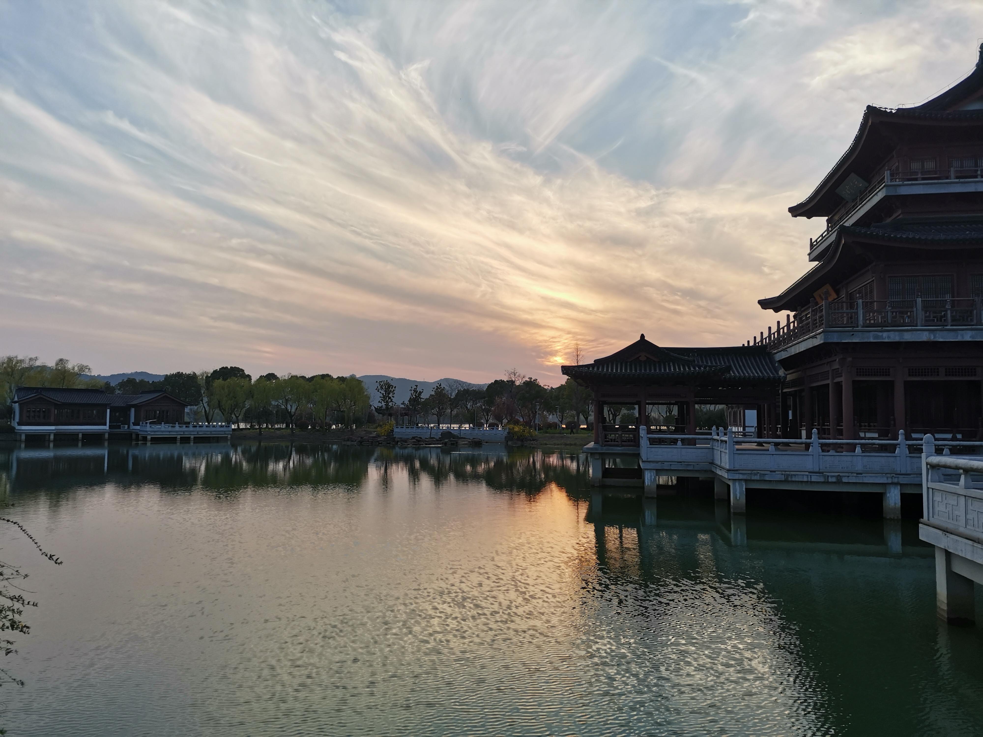 苏州旅游之石湖风景区：春天里，走马观“湖”记