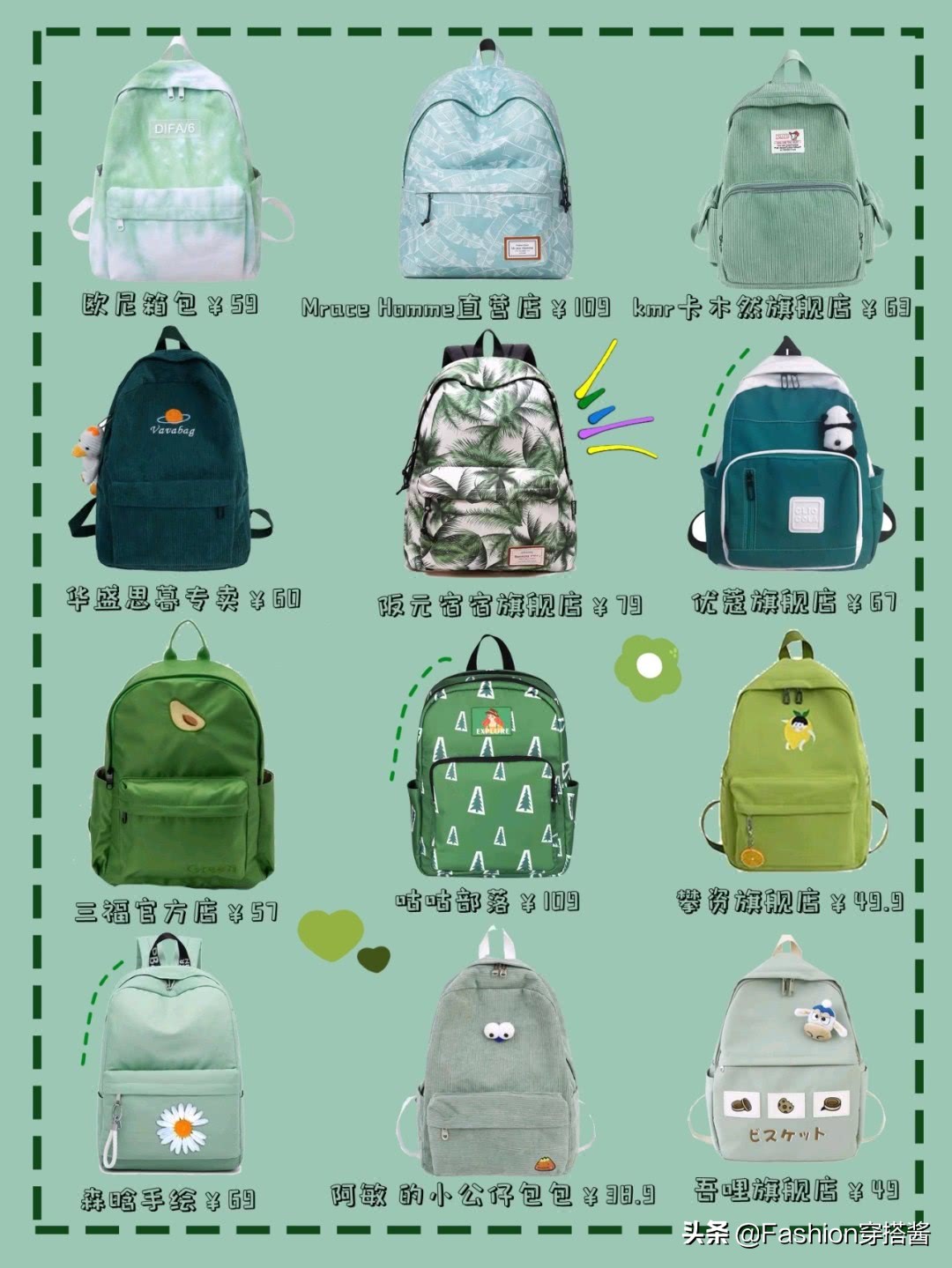 双肩背包哪款时尚百搭款女,百搭双肩背包