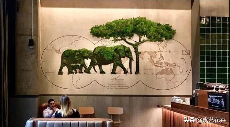 永生花苔藓植物墙,永生苔藓的价格