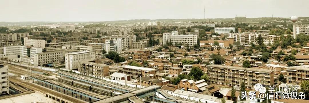 信阳羊山原貌,信阳羊山新区鸟瞰图