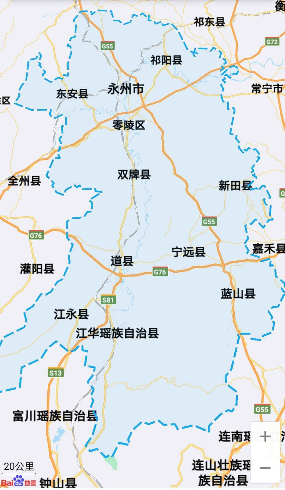 滨江新城在永州中心城区格局中的作用