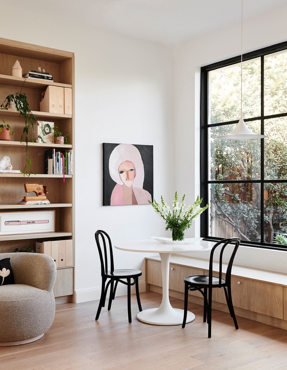 一家六口的温暖,温馨原木风的家