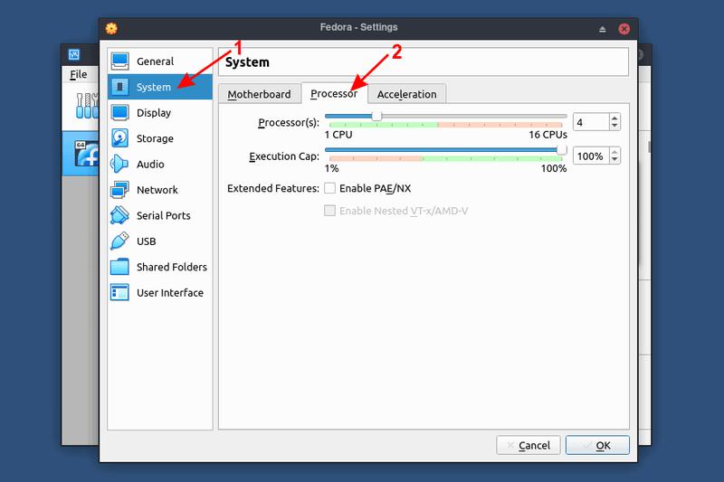 如何在linux中安装virtualbox,virtualbox新建fedora虚拟机教程