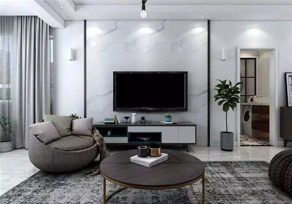 沈阳月星国际城185平：精致且精彩的空间氛围感现代轻奢风格家居