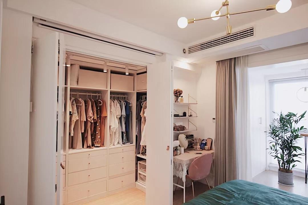 衣帽间怎么做省钱还显得高级,自己打造实用简单衣帽间