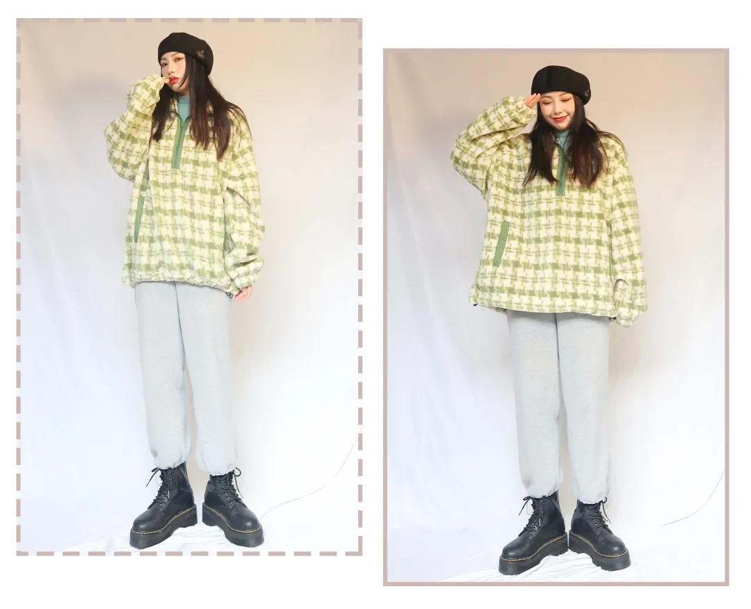 130斤苹果型身材外套女秋冬,梨型身材170斤女生穿搭高级感