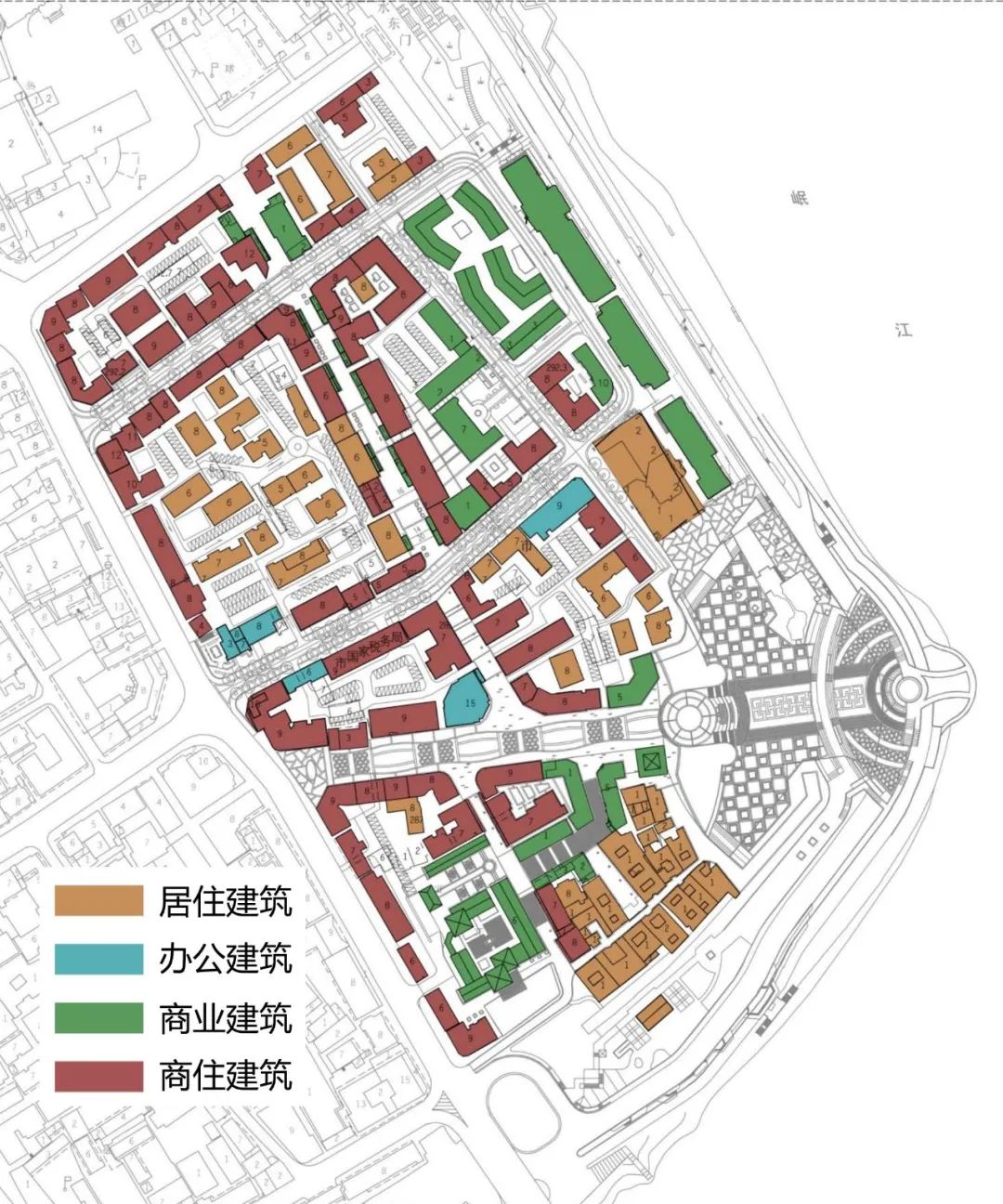 中鼎设计丨九大专项!推进合江门片区建筑景观风貌整治
