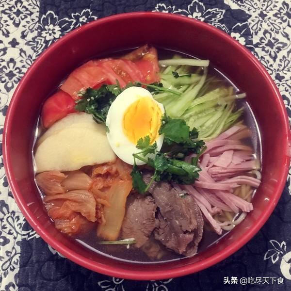 朝鲜冷面汤的做法,朝鲜冷面的做法和配方