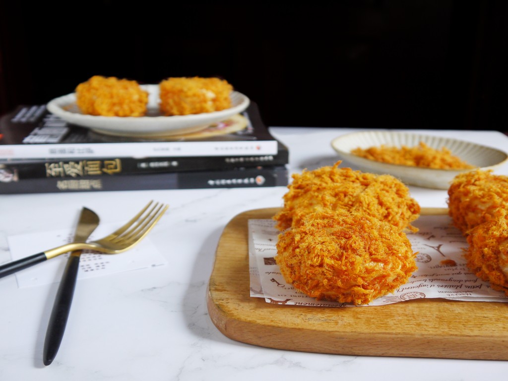 网红肉松小贝，在家也能做，简单易学，以后不用在外面排队啦