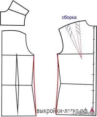 服装制版常用尺寸整理,服装衬衫打版制版图