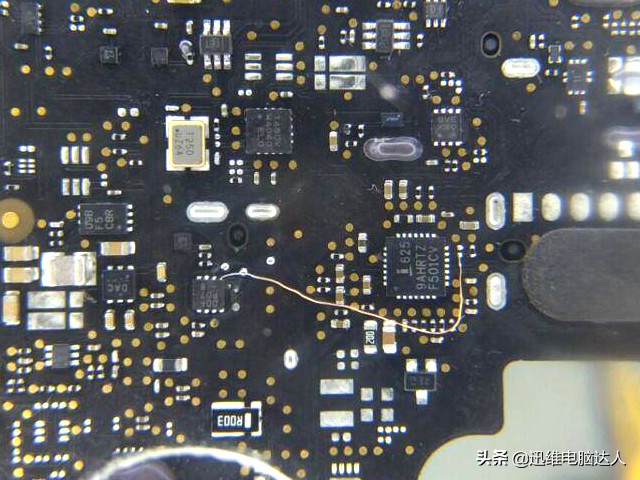 苹果笔记本开机“文件夹图标里有个问号”，大神一根线完美修复