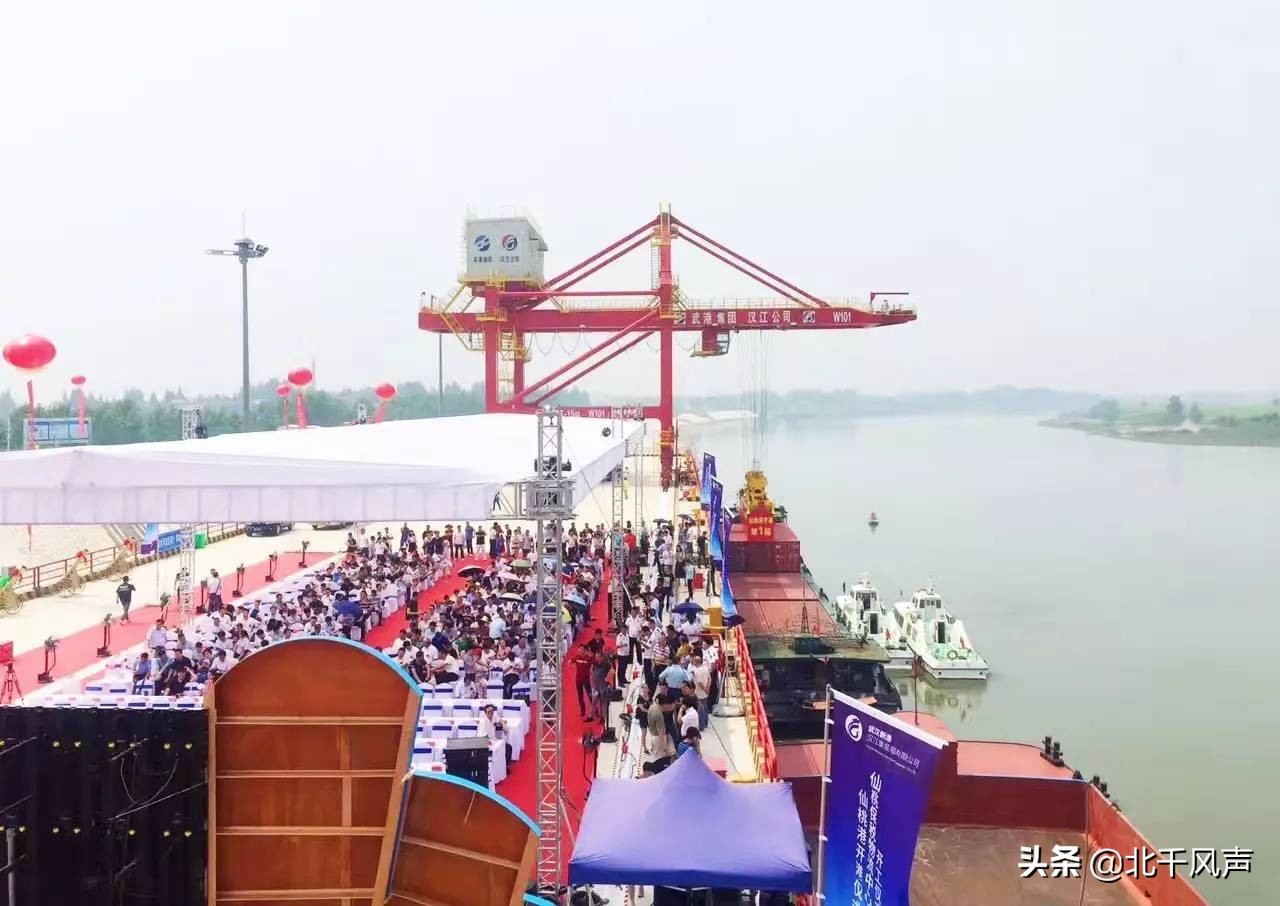 湖北仙桃最大的港,仙桃市第二座汉江大桥