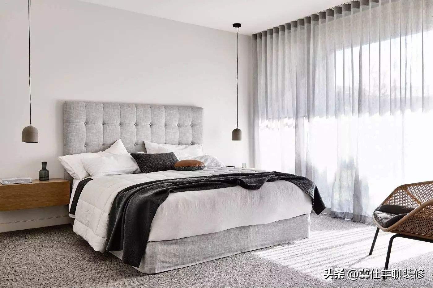高颜值床头吊灯分享,2021最漂亮卧室床头吊灯