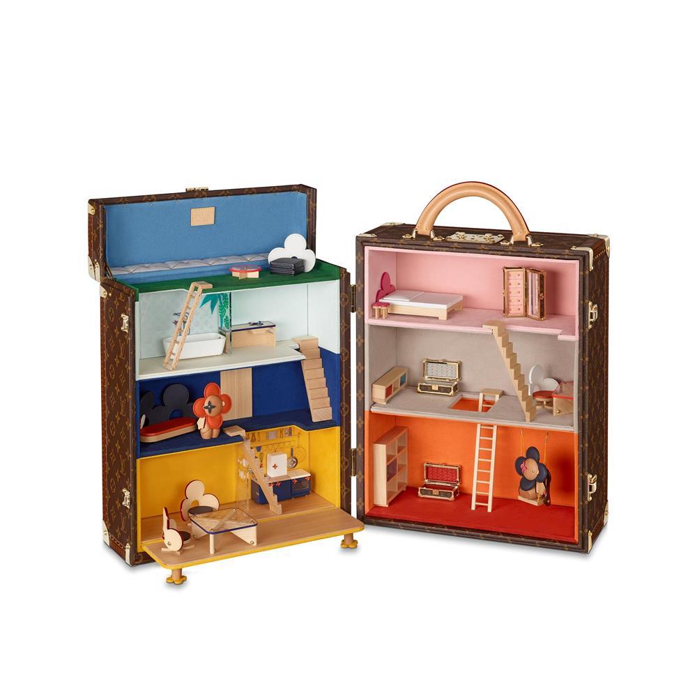 lv香港大秀明星造型盘点,lv20寸棋盘格行李箱