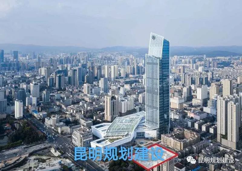 昆明未来最高楼558米的图片,昆明第一高楼628米多少层