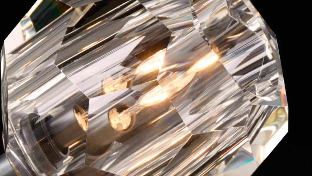 手工铜制水晶灯饰,水晶石手工灯