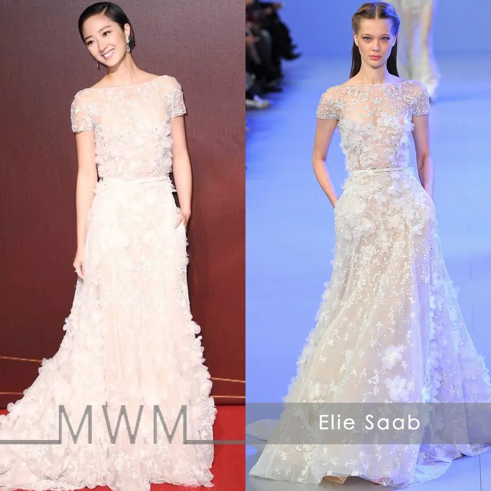 女明星穿eliesaab高定,eliesaab高定给明星穿收费吗
