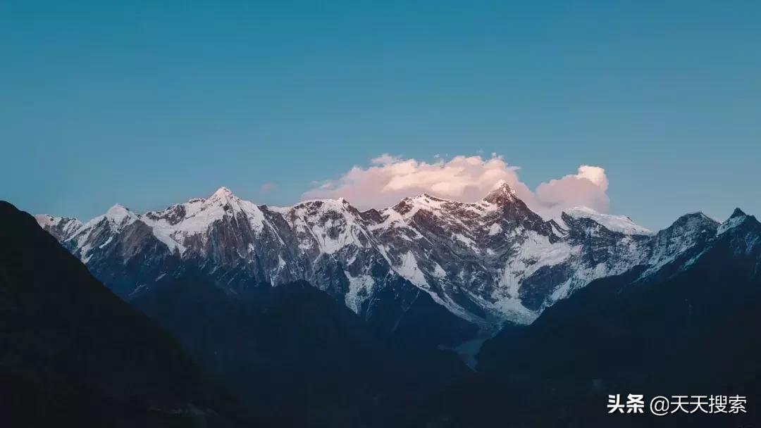 中国旅游最美雪山,中国最美雪山旅游