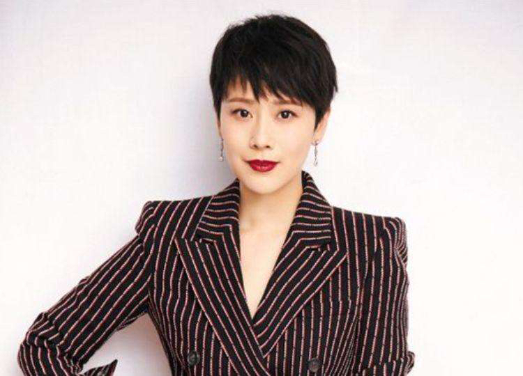 圆脸适合的短发发型孙俪,方脸适合的发型短发孙俪