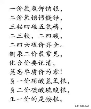 化学式书写技巧口诀,正确书写化学式的方法