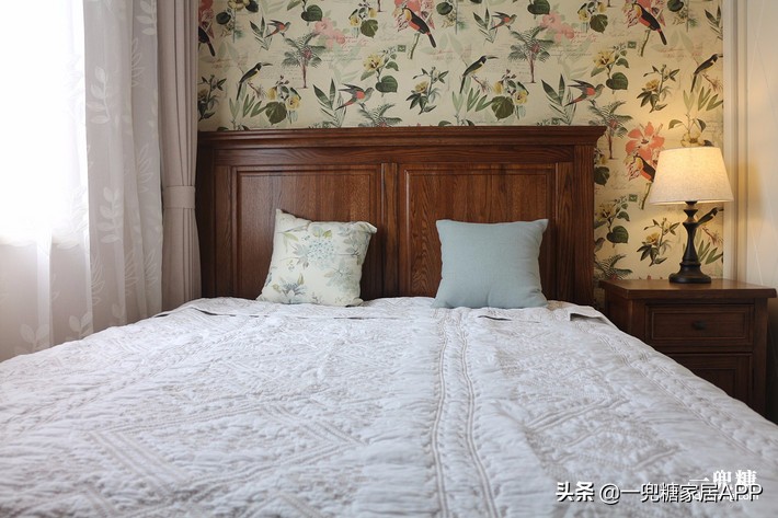 美式玄关背景墙,美式复古风格入户玄关迎门墙