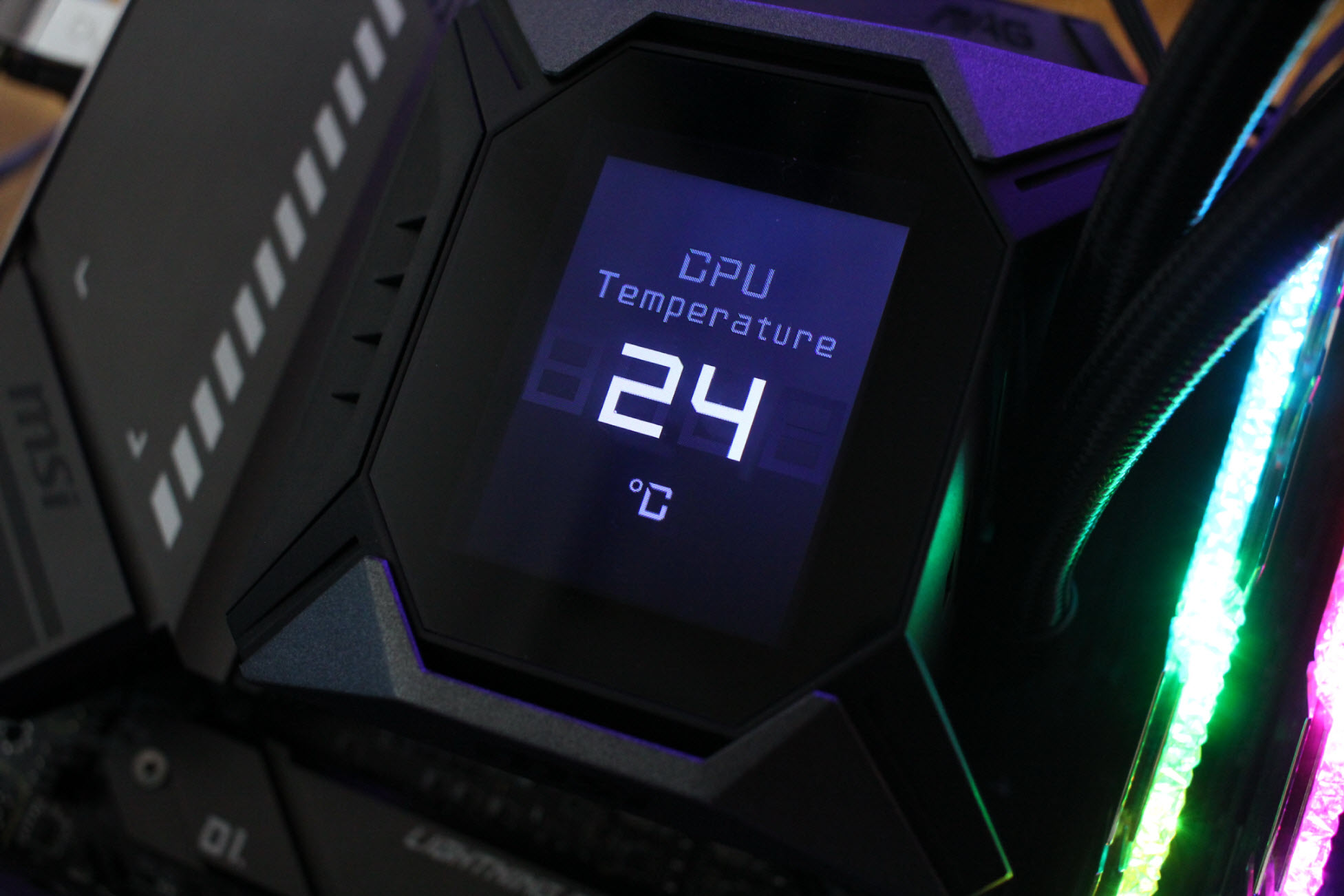 微星360r水冷实测,微星水冷s360和k360对比