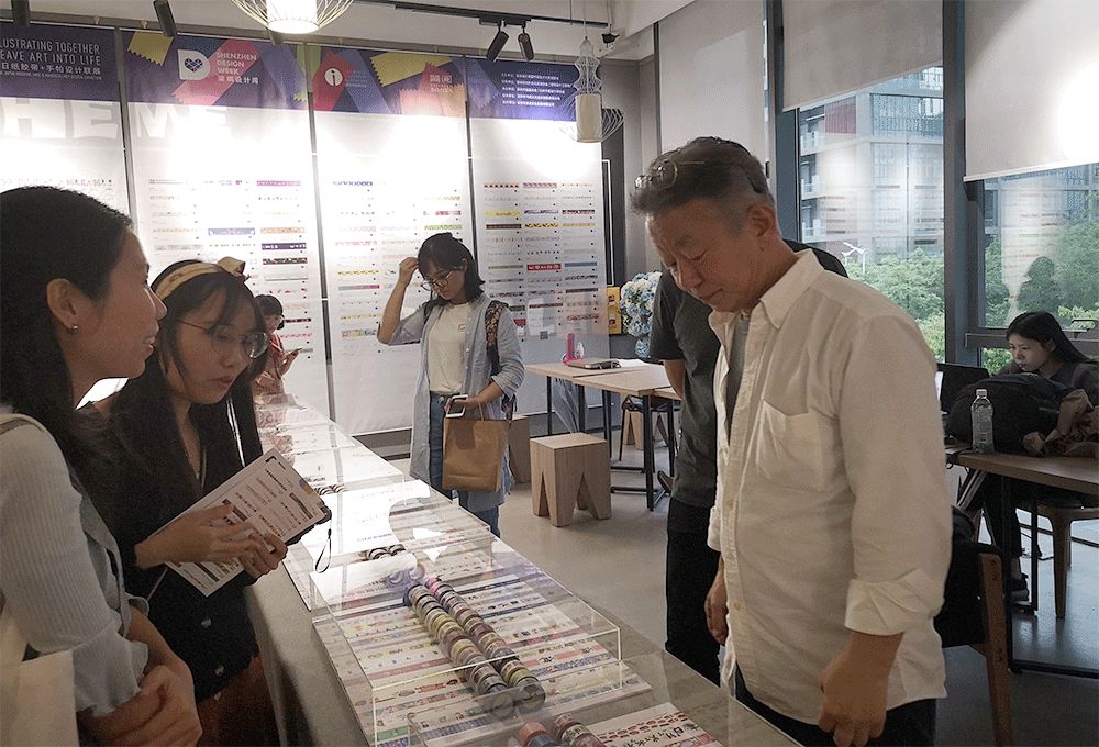 深圳设计周|且看500位中日插画师如何玩转纸胶带/手帕