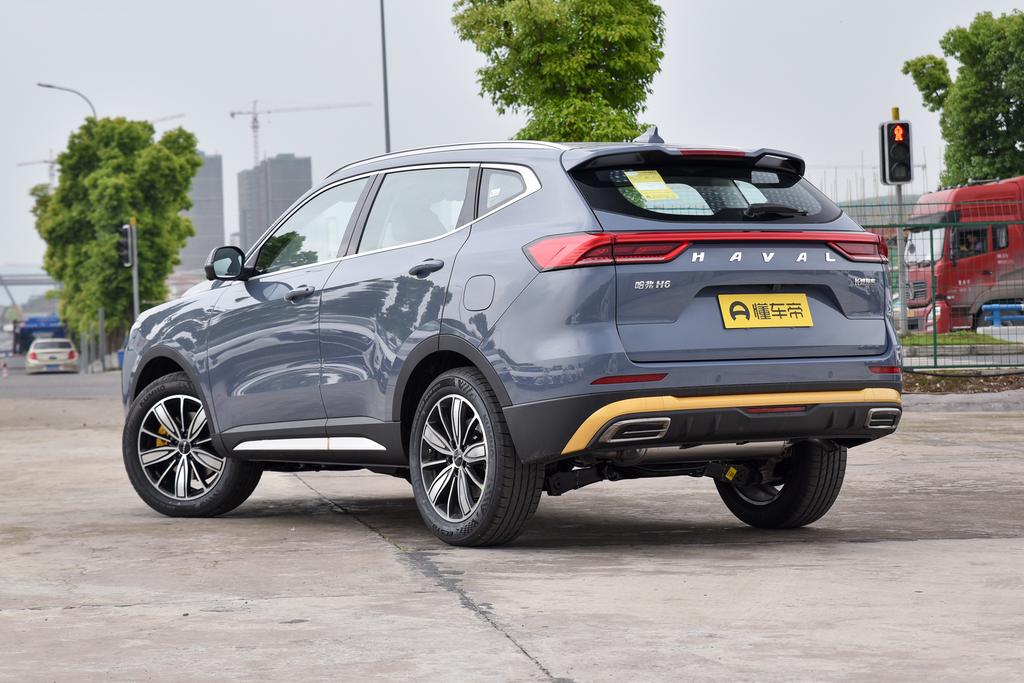 哈弗h6国潮版前脸进气格栅,哈弗h6前脸蜂窝状是哪个版本