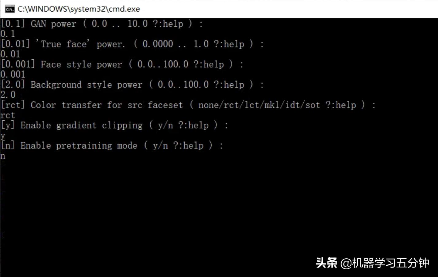 「五分钟机器学习」手把手教你制作川建国变脸视频