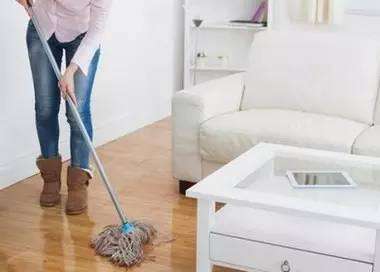 刚拖的地就被踩了怎么办,刚拖完的地就被踩脏了