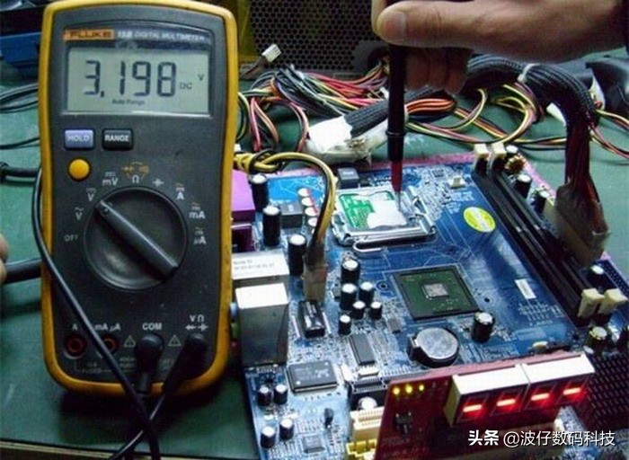 cpu供电电路坏了还能开机,cpu供电插口坏了维修