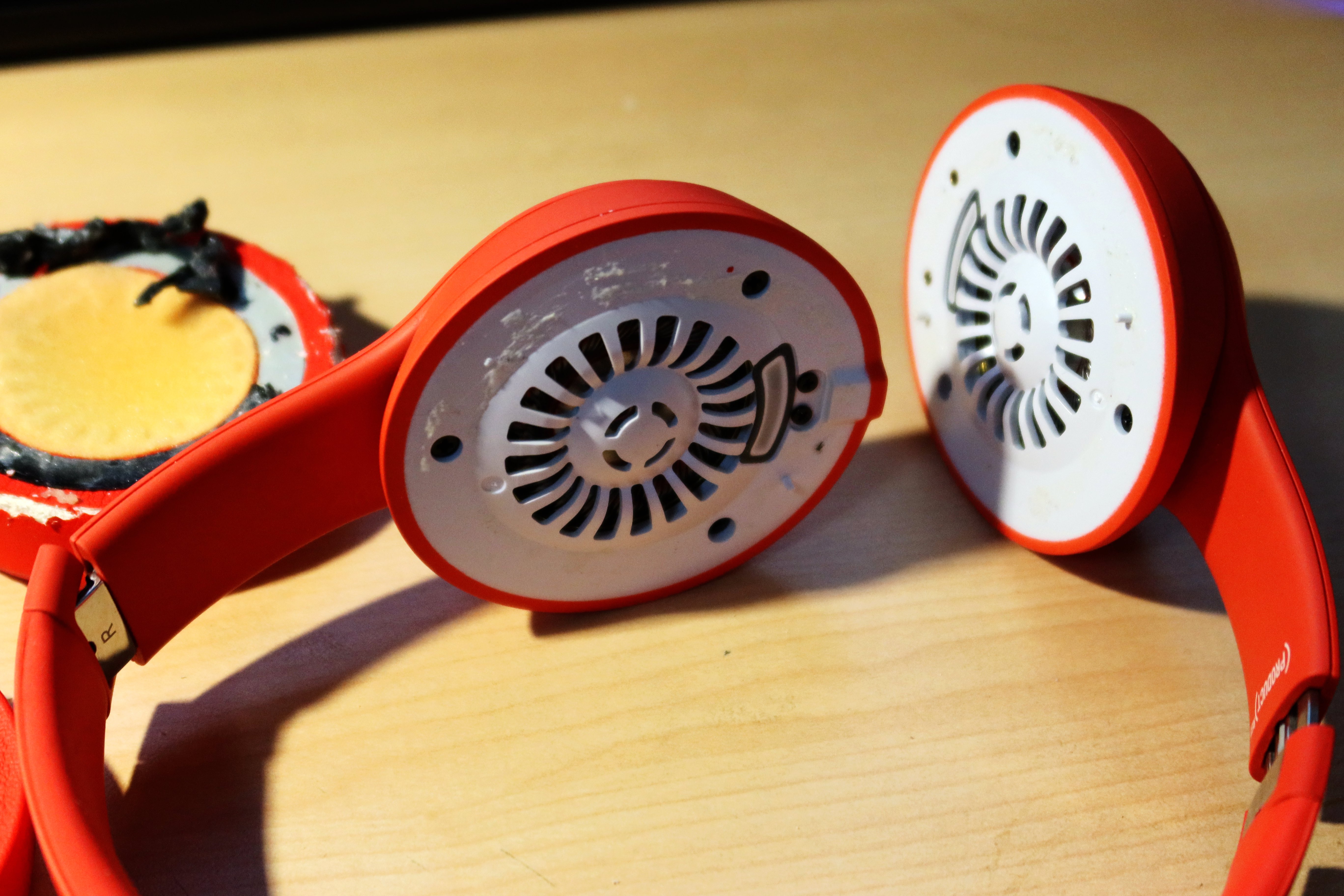 修复头戴式耳机的耳罩,solo3耳机套更换紫色