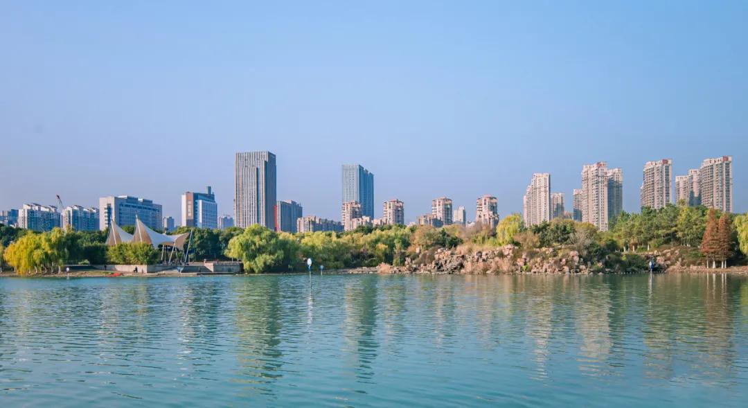 安徽省合肥市天鹅湖,安徽合肥的天鹅湖