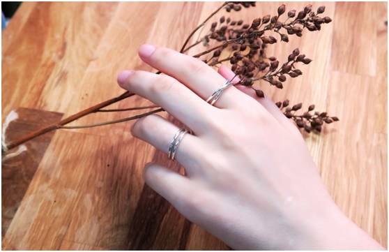 转运招财戒指女气质不掉色,戒指ins小众不掉色招财转运