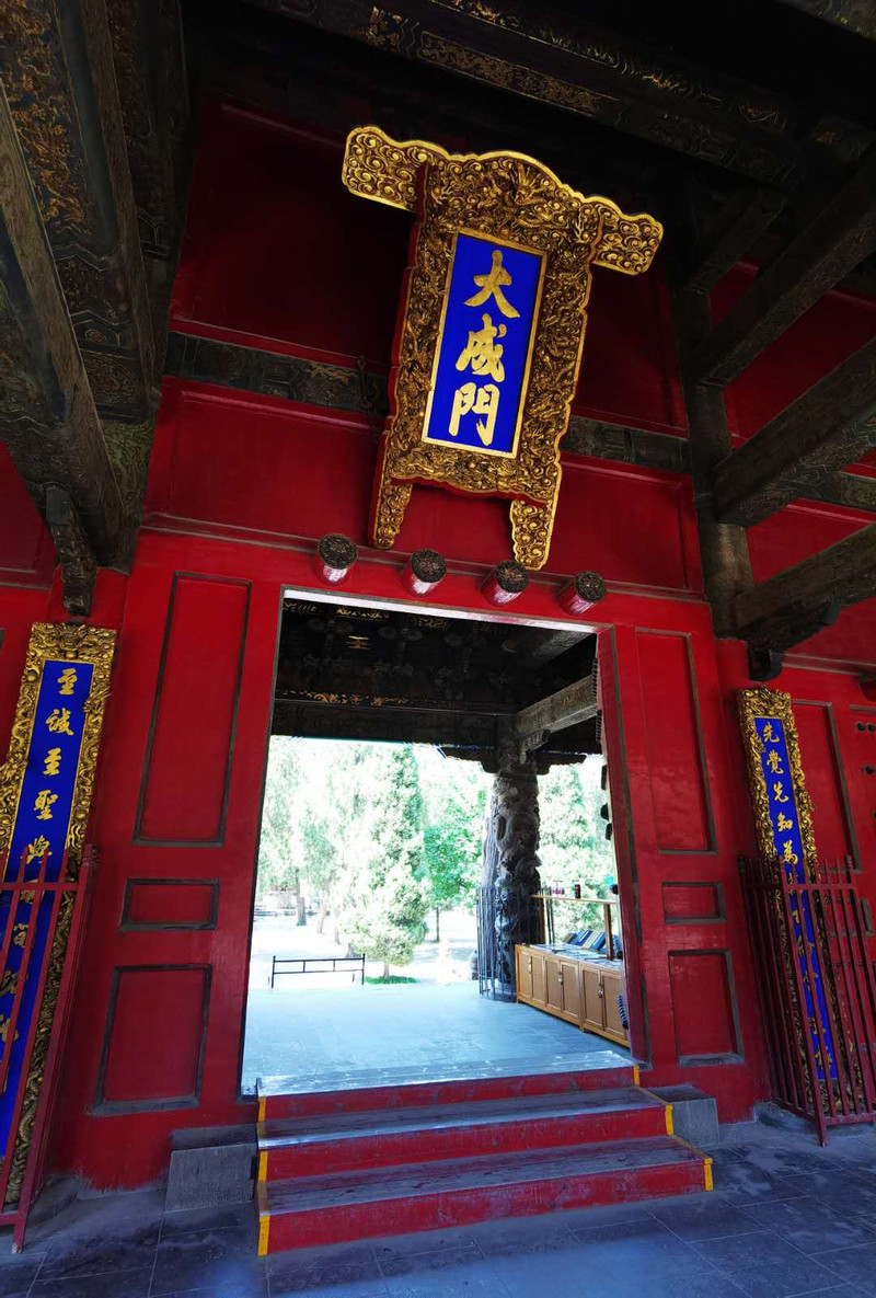 曲阜今朝东方圣城,曲阜孔庙全国规模最大的东方圣城