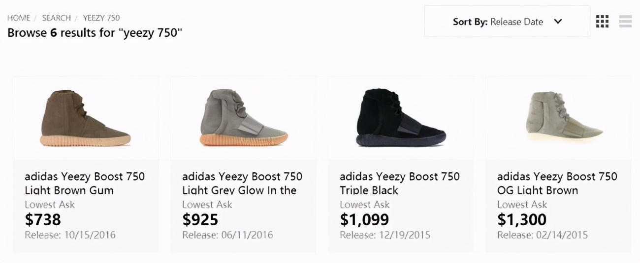 Yeezy750初代发售！6年了！什么时候补货啊啊啊啊啊