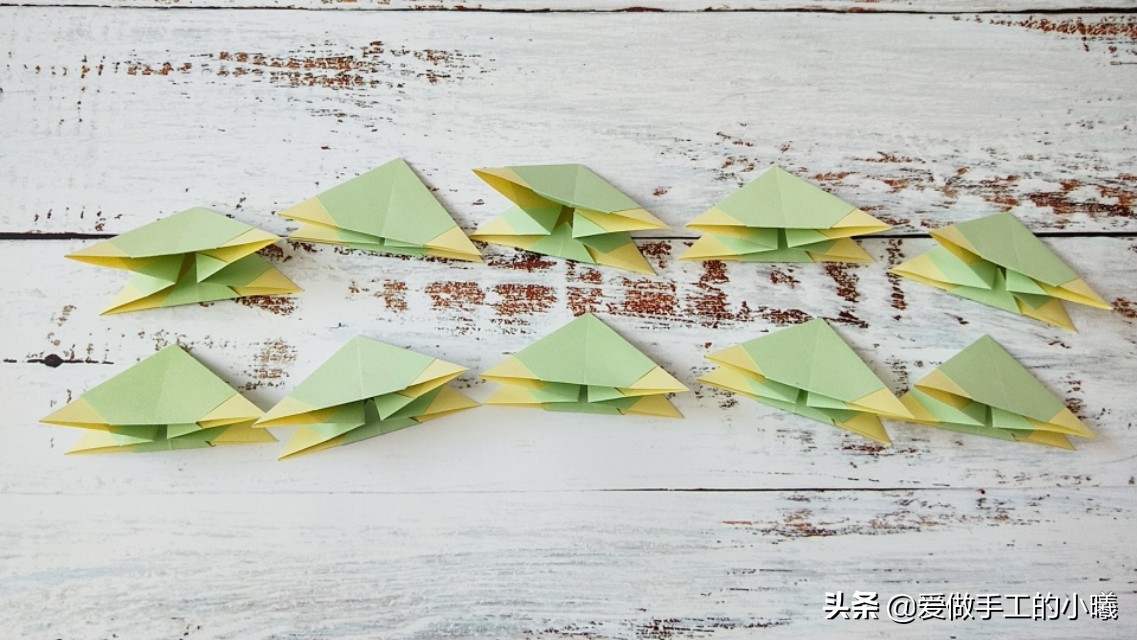 无限翻折纸教程图解,无限翻折纸万花筒一步步教程