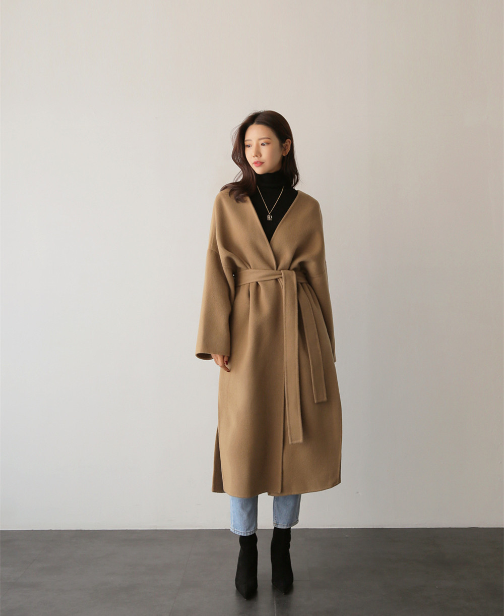 白领穿搭女冬季搭配,精致干练的秋冬季通勤穿搭示范