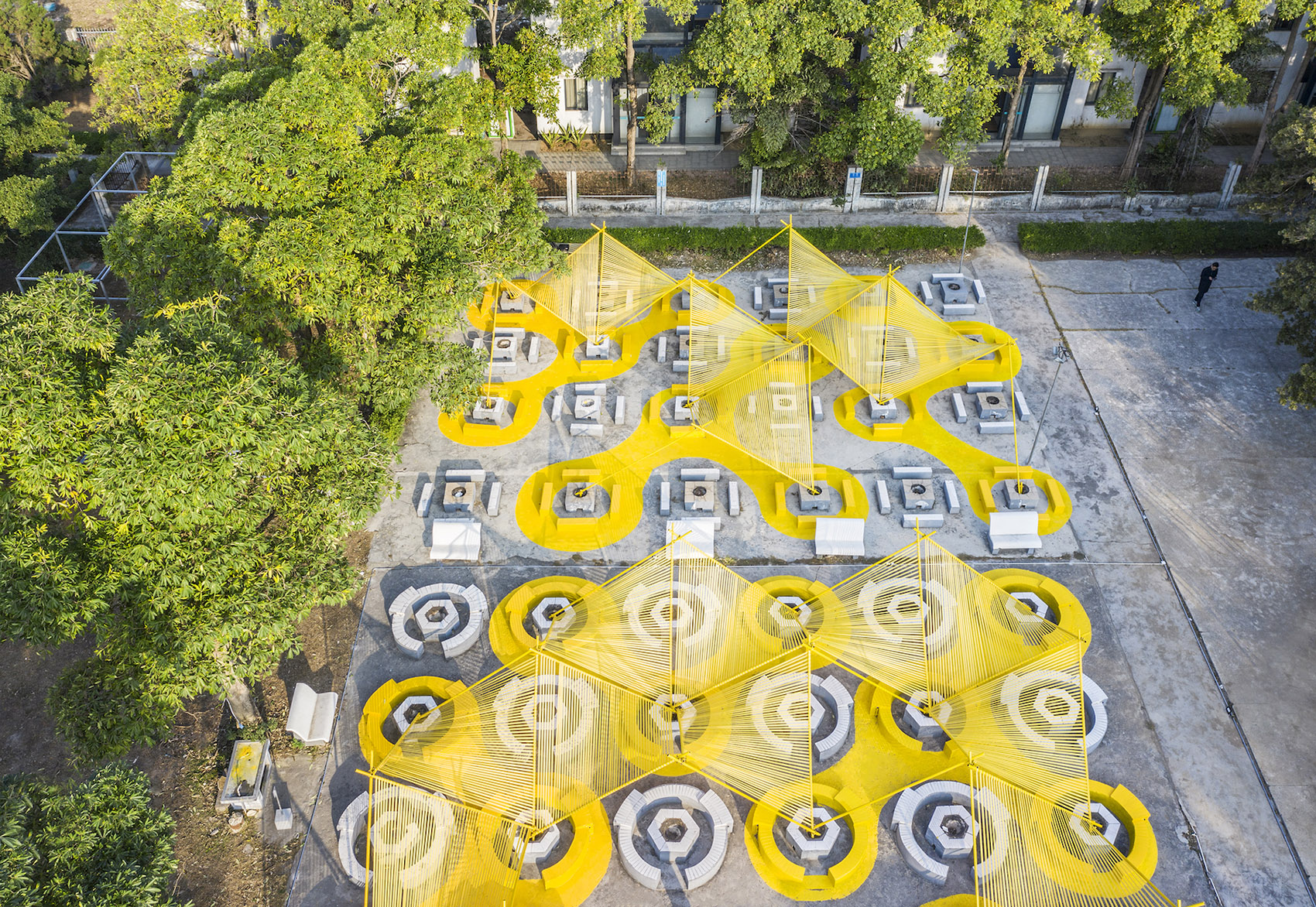 “篝火”空间装置，深圳/MAT超级建筑事务所