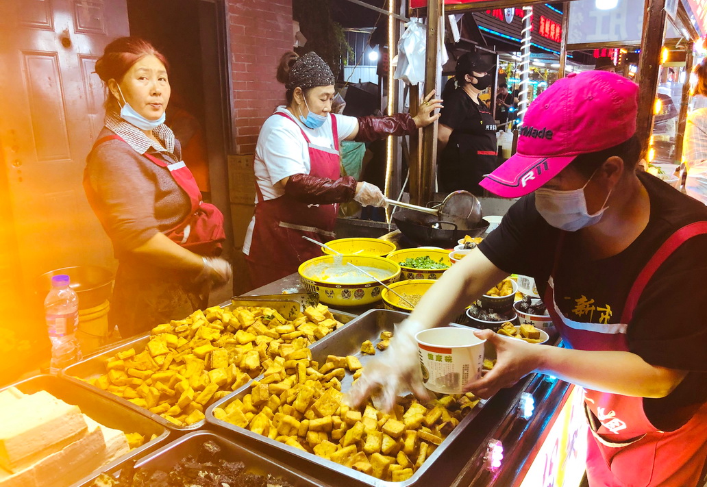 阜新夜市鱿鱼,阜新锅包肉夜市