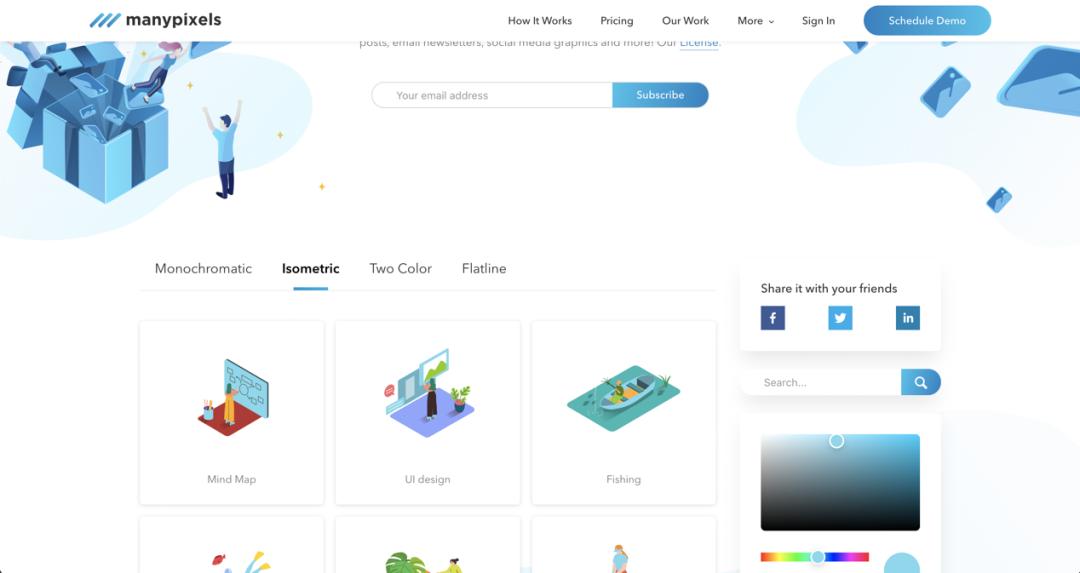 免费商用插画网站,插画素材网站免费