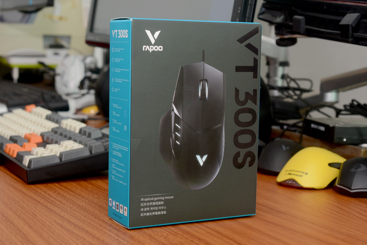 雷柏vt30幻彩rgb游戏鼠标 (雷柏vt300srgb鼠标)