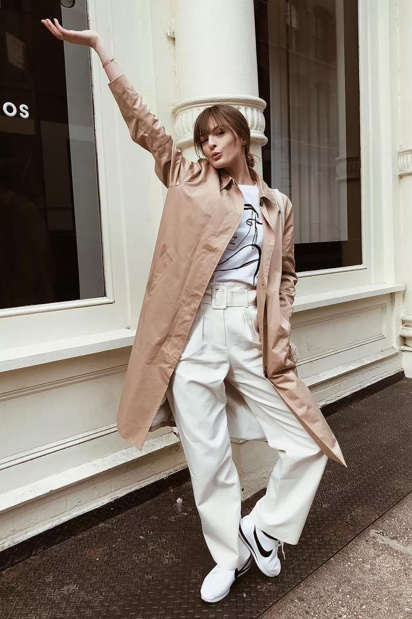 衣服这样穿减龄有气质而且大气,衣服这样穿显高又时髦