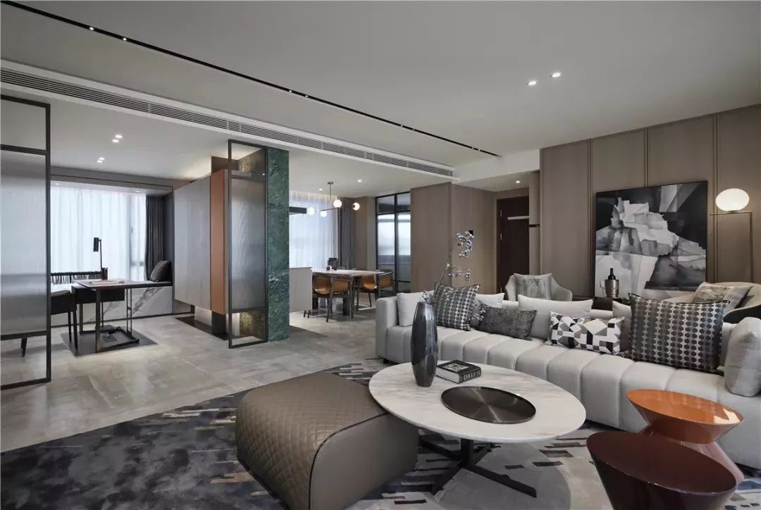 室内设计轻奢风,现代轻奢意式极简装修风格